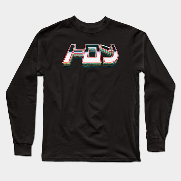 Nippon Tron Long Sleeve T-Shirt by DemShirtsTho